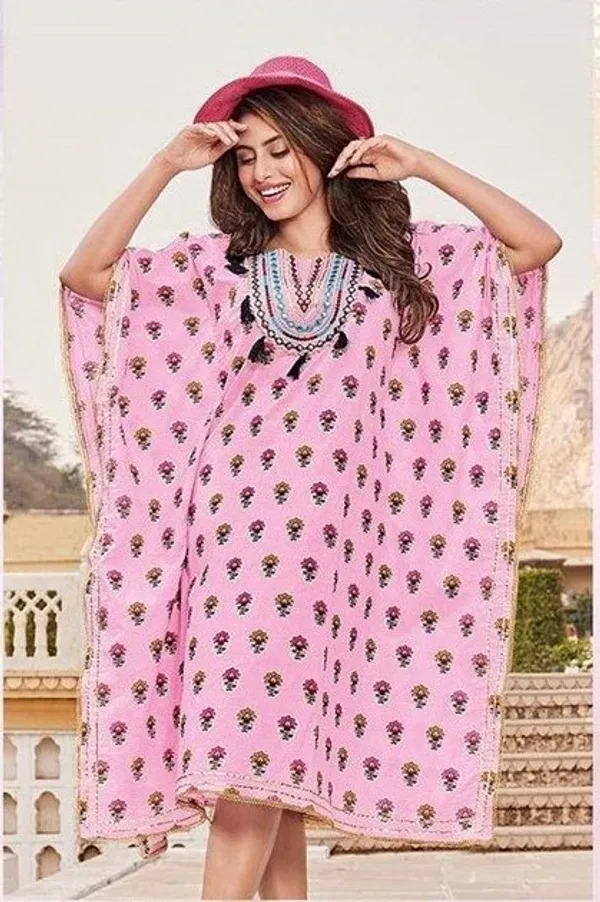 (CNE-26-WKftn-0020)_Printed_With_Gotapatti_Kaftan_-_Pink_Floral_-
