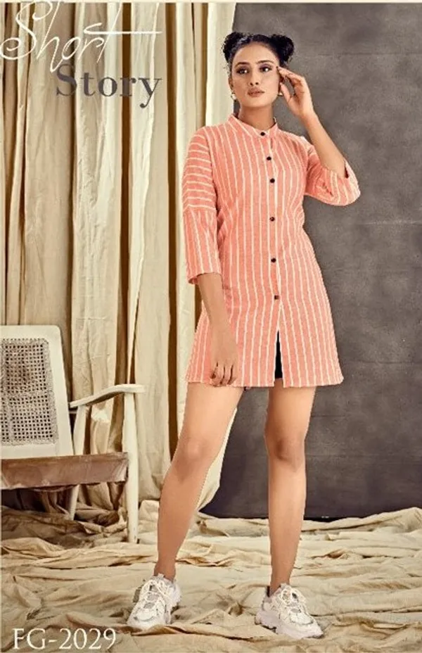 Linen_Striped_Shirts_-_Orange