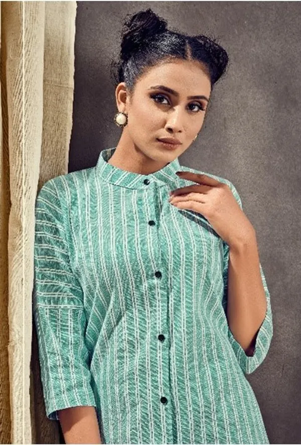 Linen_Striped_Shirtsea_Green