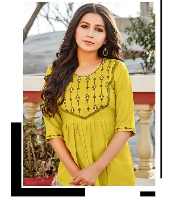 Plain_Yok_Embroidery_Top_-_Yellow
