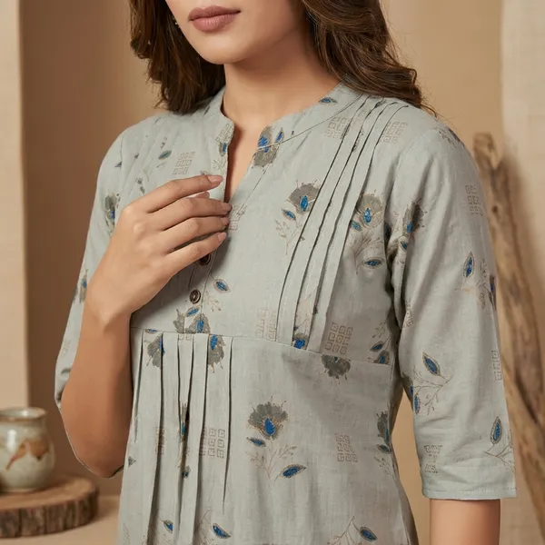 Grey_Rayon_Printed_Top