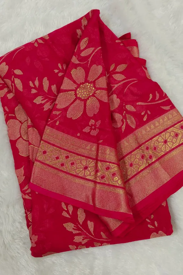 Elegant_Pink_Zari_Bloom_Saree_