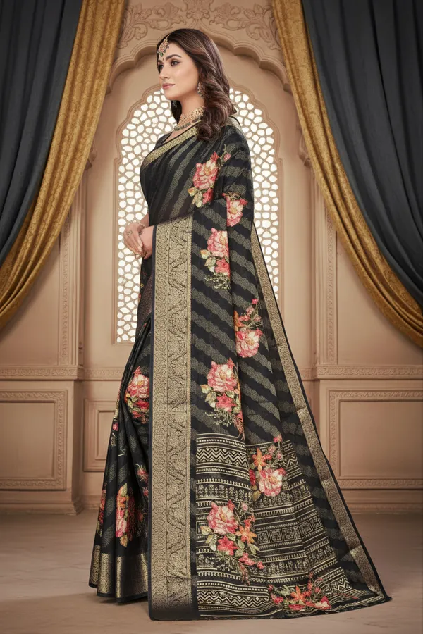Midnight_Gulnaar_Silk_Saree_