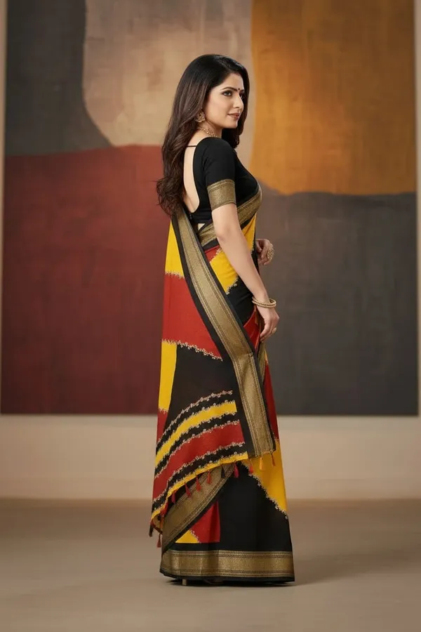 Multicolor_Rangoli_Silk_Saree_