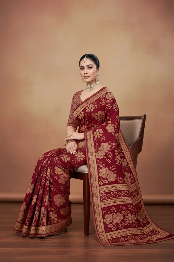 Royal_Maroon_Zari_Bloom_Saree