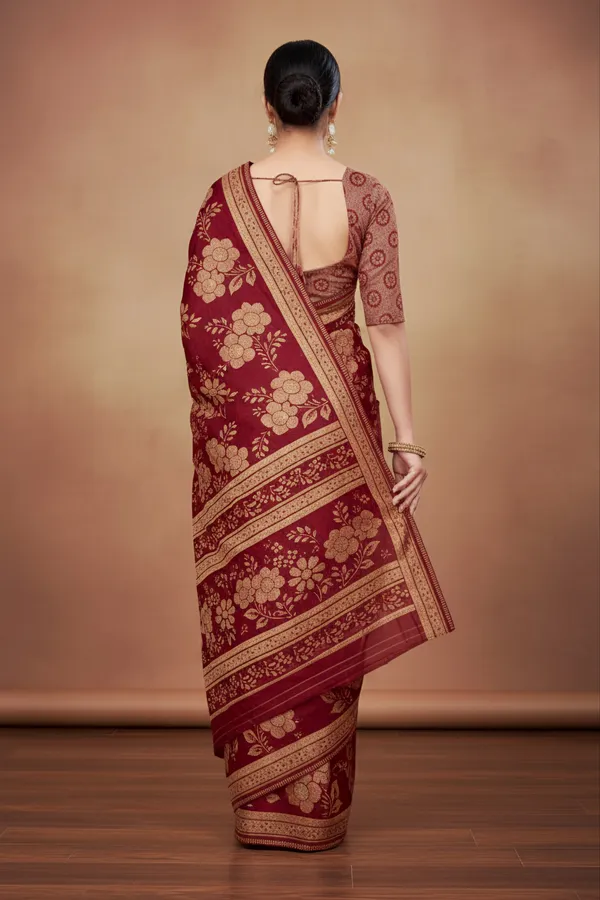 Royal_Maroon_Zari_Bloom_Saree