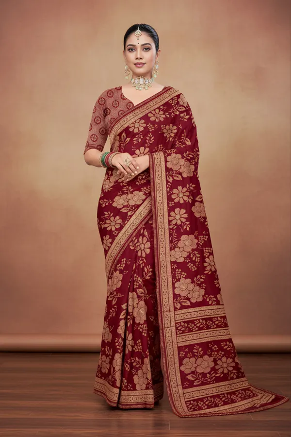 Royal_Maroon_Zari_Bloom_Saree