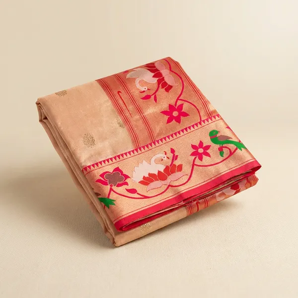 Red_Lotus_Paithani_Saree_For_Women