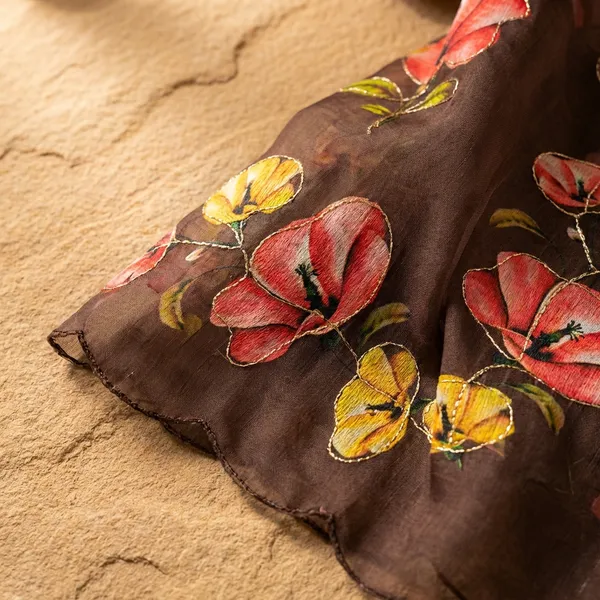 Brown_Cotton_Nimjari_Cotton_Saree_For_Women