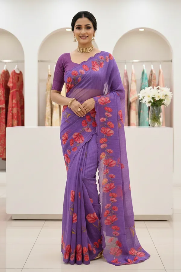 Purple_Cotton_Nimjari_Cotton_Saree_For_Women