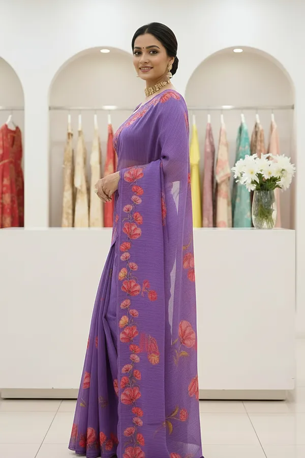 Purple_Cotton_Nimjari_Cotton_Saree_For_Women
