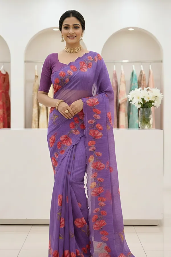 Purple_Cotton_Nimjari_Cotton_Saree_For_Women