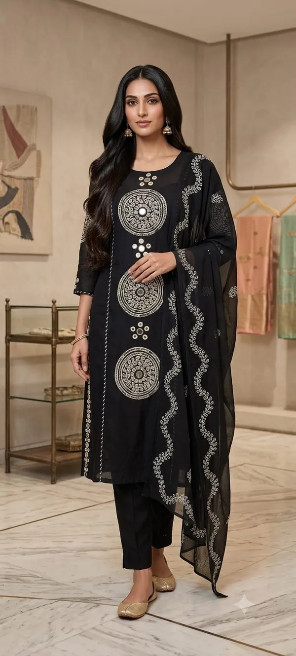 Black_Cotton_Anarkali_Dress