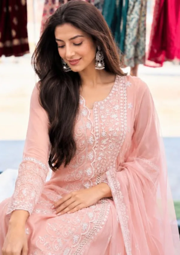Blush_Pink_Anarkali_Cotton_Dress_
