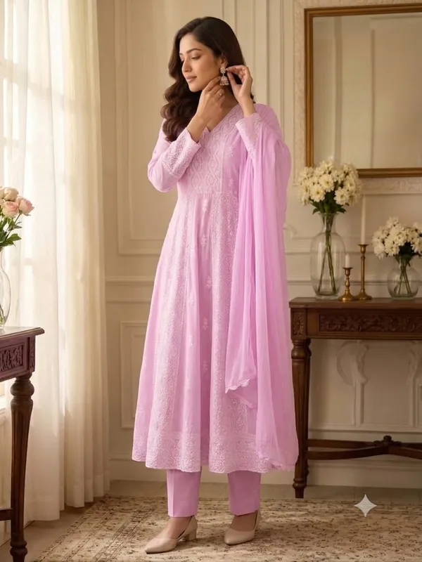 Lavender_Cotton_Anarkali_Dress