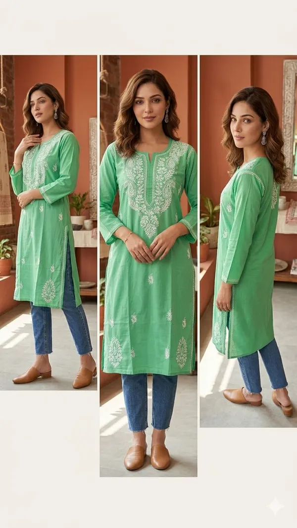 Light_Green_Lakhanvi_Kurti_