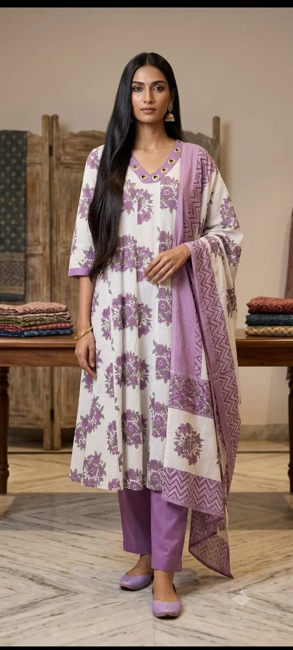 Light_Purple_Cotton_Anarkali_Dress_