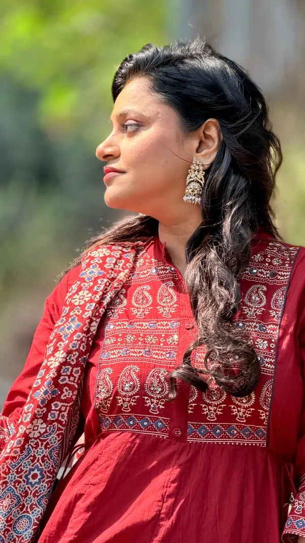 Maroon_Anarkali_Cotton_Kurta_Dress