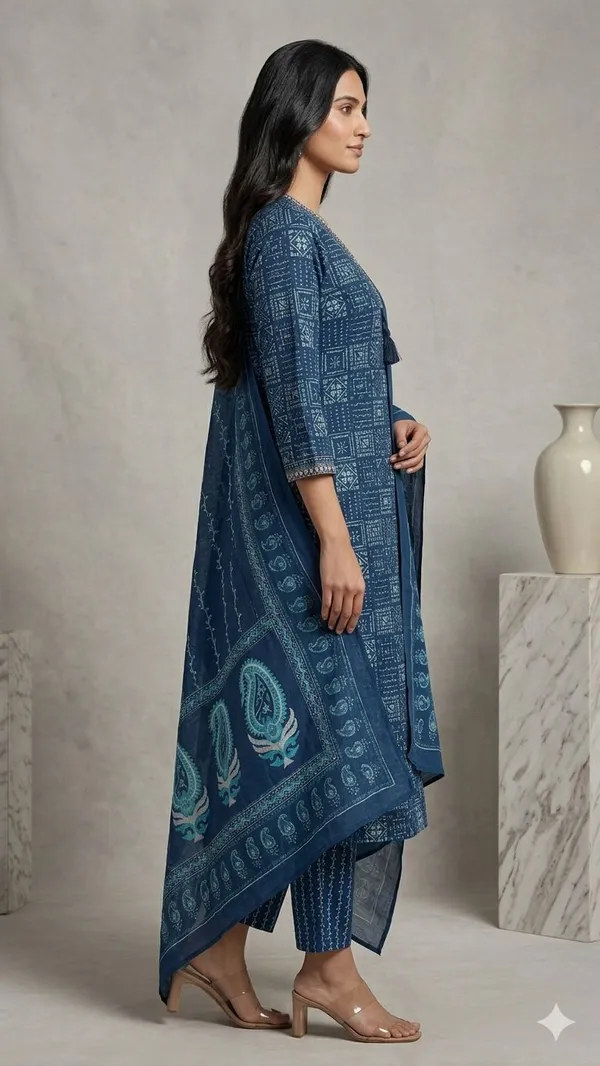 Navey_Blue_Cotton_Kurta_Set__