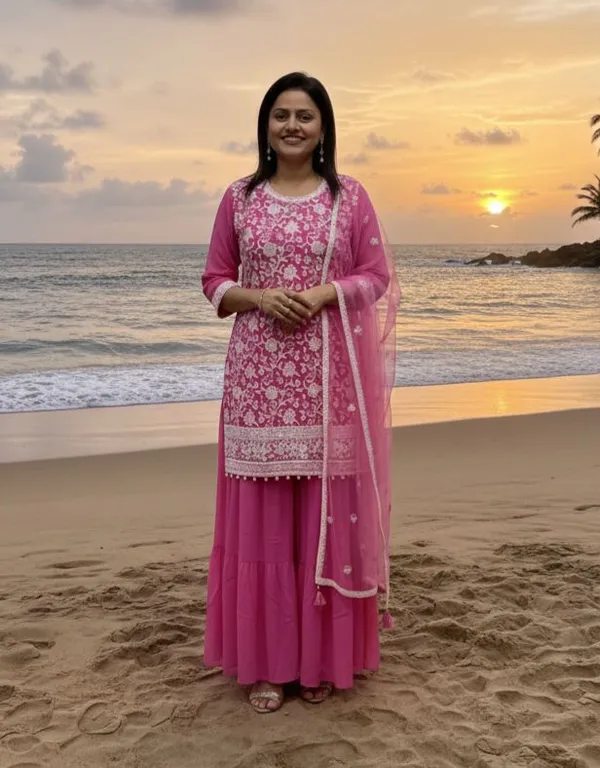 Pink_Sharara_Kurta_Set_For_Women