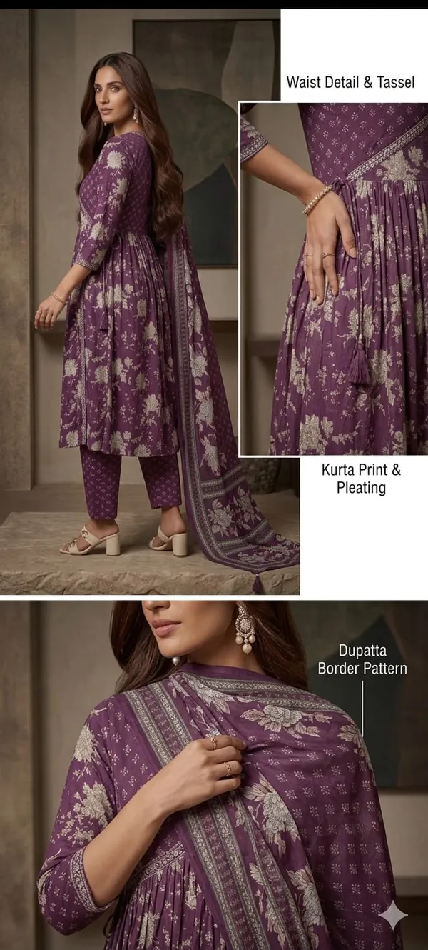 Purple__Printed_Cotton_Kurta_Set