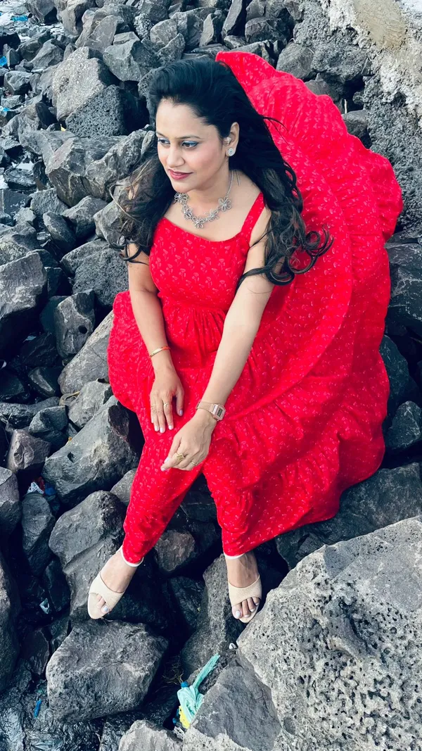Red_Cotton_One___Piece_Dress