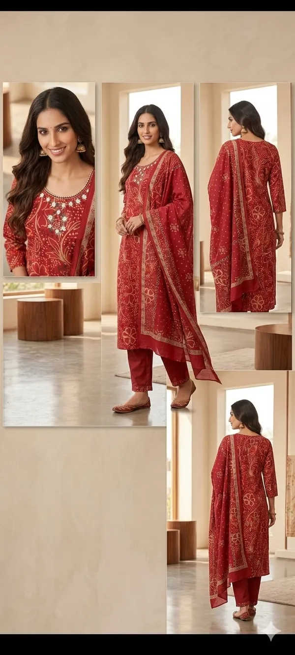 Red_Vetigan_Kurta_Set_