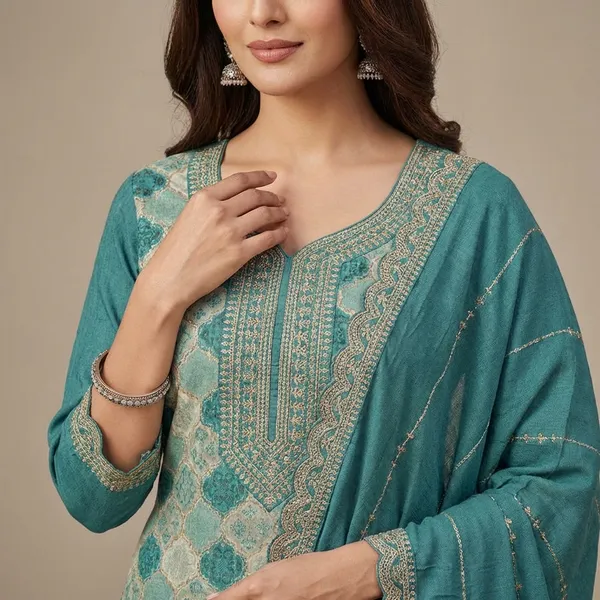 Pista_Green_Plazo_Set_For_Women