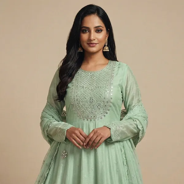 Pista_Green_Anarkali_Kurta_Set_For_Women