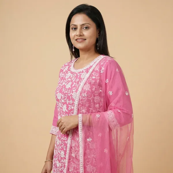 Pink_Sharara_Kurta_Set_For_Women