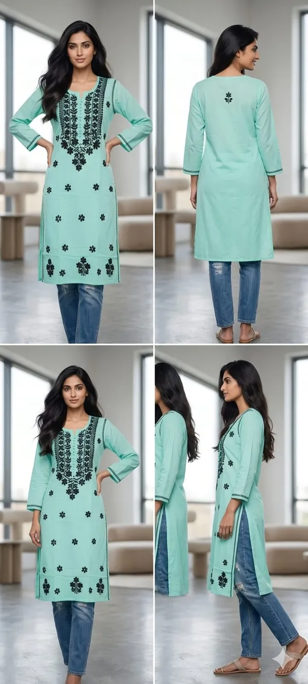 Sky_Blue_Cotton_Lakhnavi__Kurti_