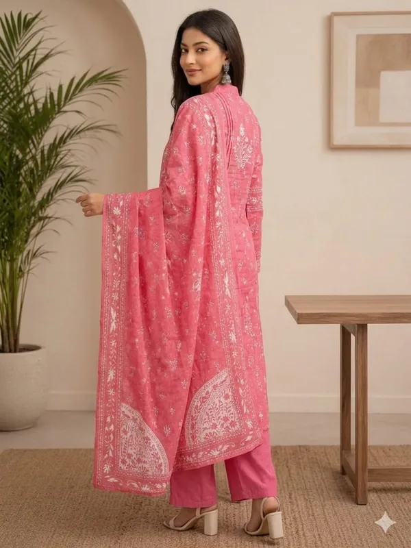 Onio_Pink_Cotton_Kurta_Set_