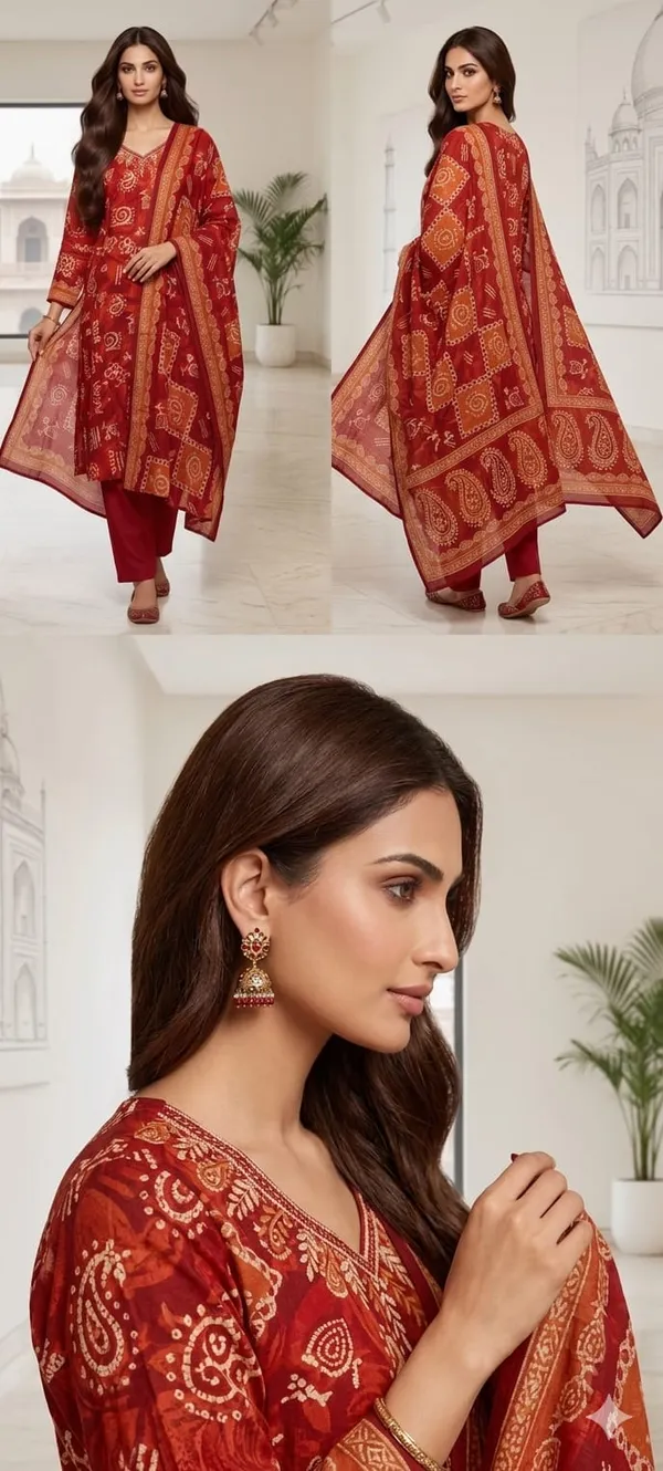 Tomato_Red__Vetigan_Kurta_Set_