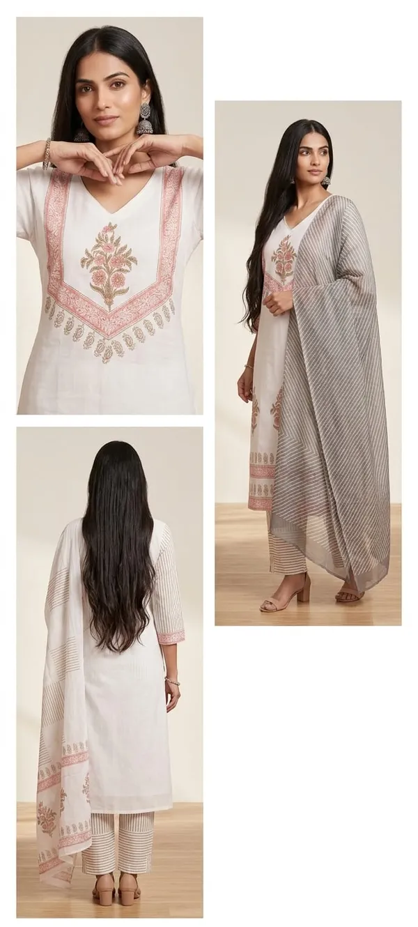 White_Printed___Cotton_Kurta_Set__