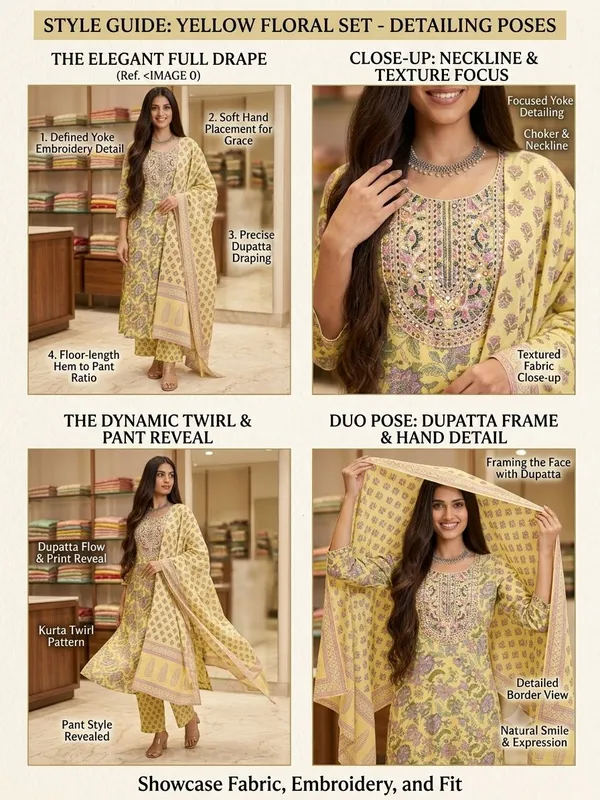 Yellow_Printed_Cotton_Kurta_Set_