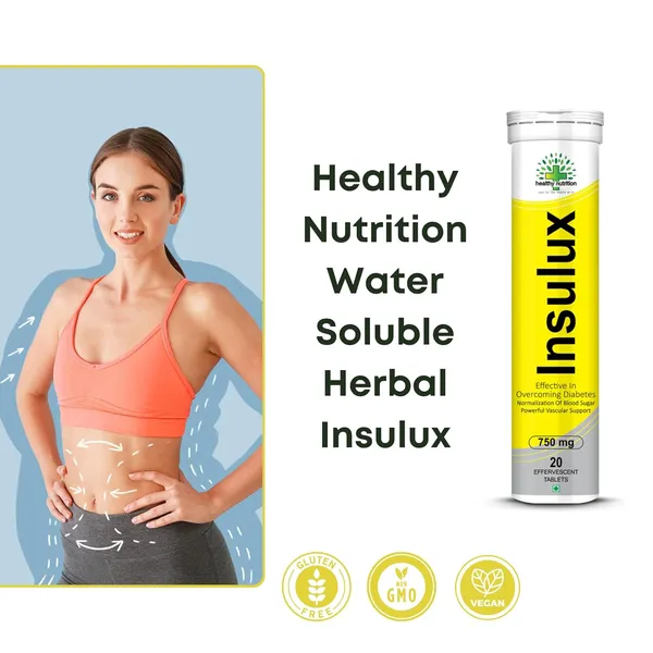 Herbal_Insulux,_Improve_Endocrine_And_Support_Blood_Sugar_Level_With_Gymnema_Sylvestre_750Mg,20_Effervescent_Tablets