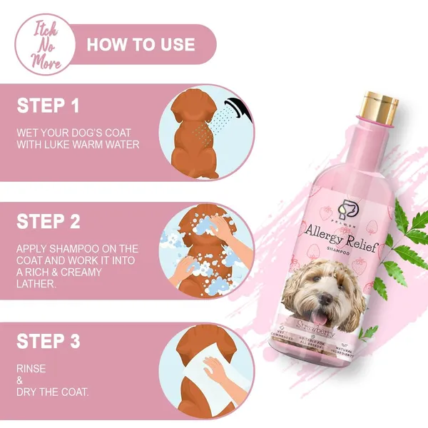 Strawberry_Allergy_Relief_Hypoallergenic_Dog_Shampoo_Deodorizing,_Itch_Relief_For_Dry,_Sensitive_And_Allergy