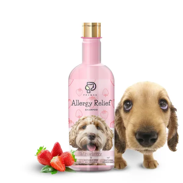 Strawberry_Allergy_Relief_Hypoallergenic_Dog_Shampoo_Deodorizing,_Itch_Relief_For_Dry,_Sensitive_And_Allergy