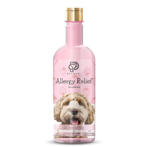 Strawberry_Allergy_Relief_Hypoallergenic_Dog_Shampoo_Deodorizing,_Itch_Relief_For_Dry,_Sensitive_And_Allergy
