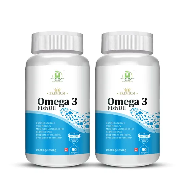 Omega_3_Fish_Oil_1000_Mg_For_Support_Heart,_Joints_And_Immune_System_90_Soft_Gel_Capsules_Pack_Of_2