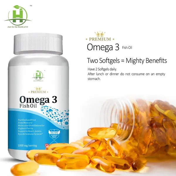Omega_3_Fish_Oil_1000_Mg_For_Support_Heart,_Joints_And_Immune_System_90_Soft_Gel_Capsules_Pack_Of_2