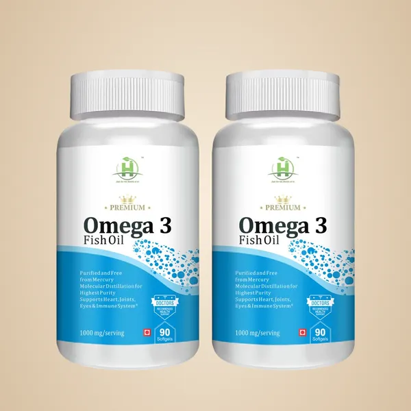 Omega_3_Fish_Oil_1000_Mg_For_Support_Heart,_Joints_And_Immune_System_90_Soft_Gel_Capsules_Pack_Of_2