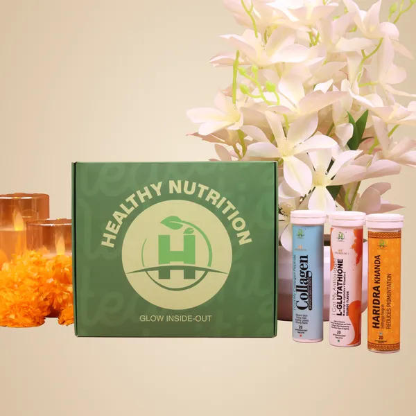 Skin_Care_Combo_L_Glutathione_600_Mg_With_Vitamin_C_For_Glowing_Skin_Haridra_Khanda_800Mg_Hair_Nails_And_Joint