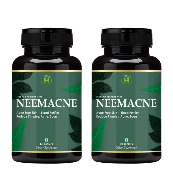 Neem_For_Acne_Free_Skin,_Blood_Purifier_To_Reduce_Pimples_On_Face_60_Tablets_Pack_Of_2