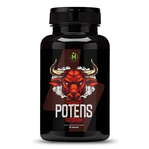Potens_Hardmax_Capsules_For_Men_Ayurvedic_Medicine_For_Stamina,_Muscle_Growth,_Immunity_And_Overall_Well_Being_30_Capsules