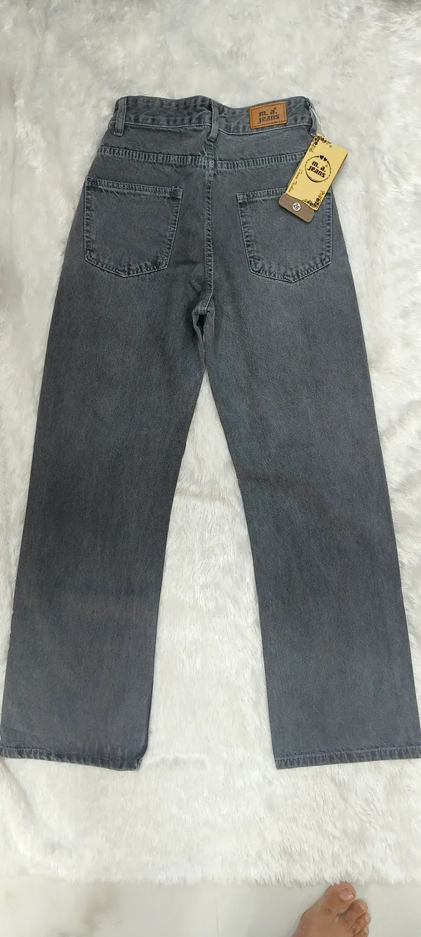 Grey_Premium_Wide_Leg_Jeans_For_Women