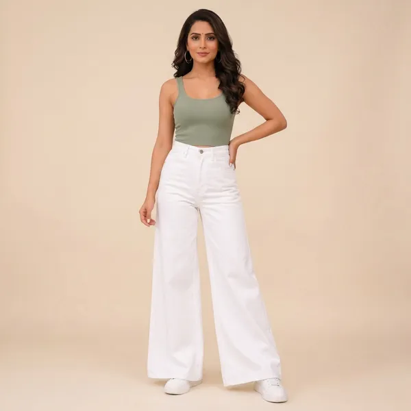 White_Premium_Baggy_Wide_Leg_Jeans_For_Women