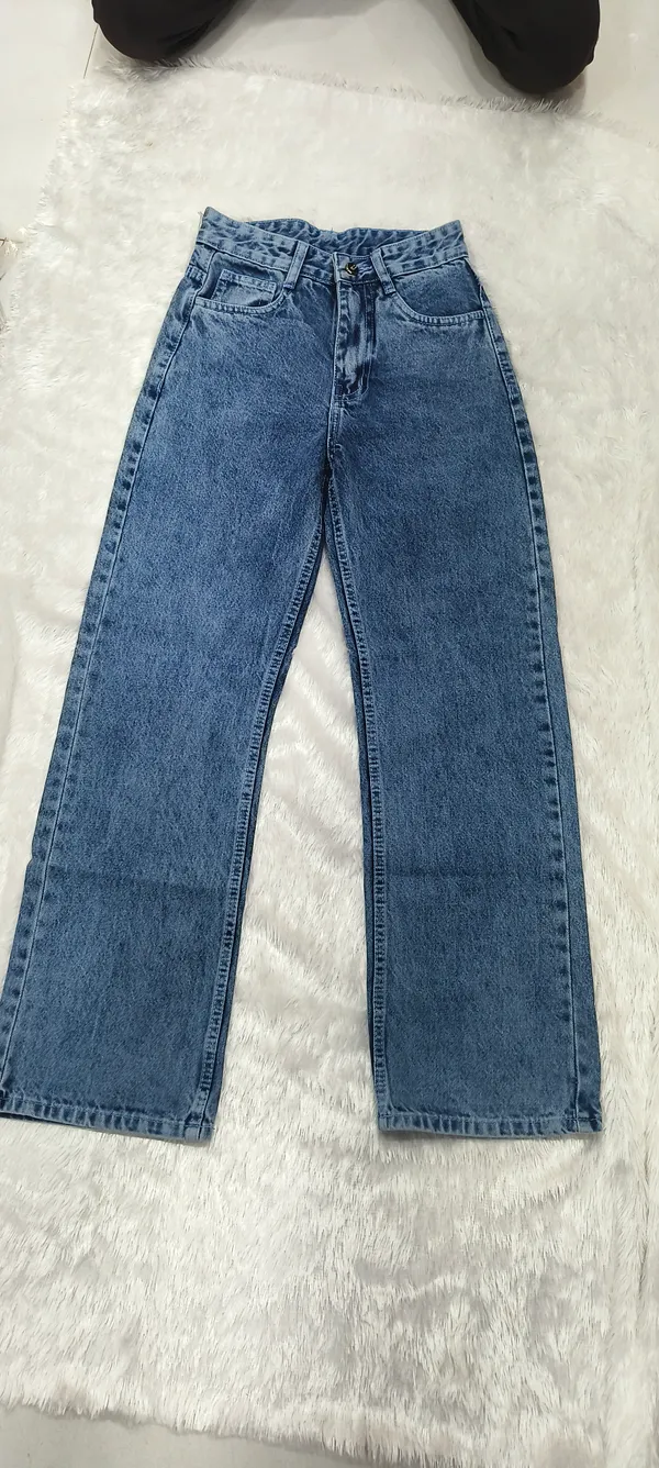 Ice_Cloud_Premium_Wide_Leg_Jeans_For_Women