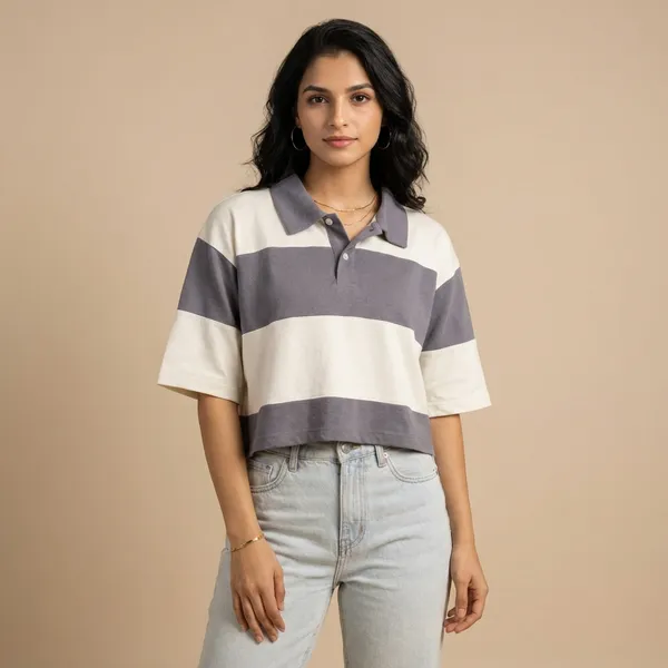 White_And_Grey_Premium_Striped_Sweatshirt_For_Women