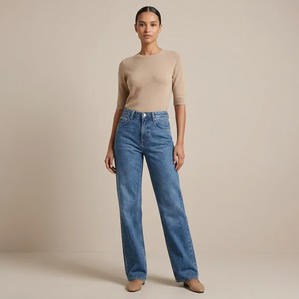 Ice_Cloud_Premium_Wide_Leg_Jeans_For_Women